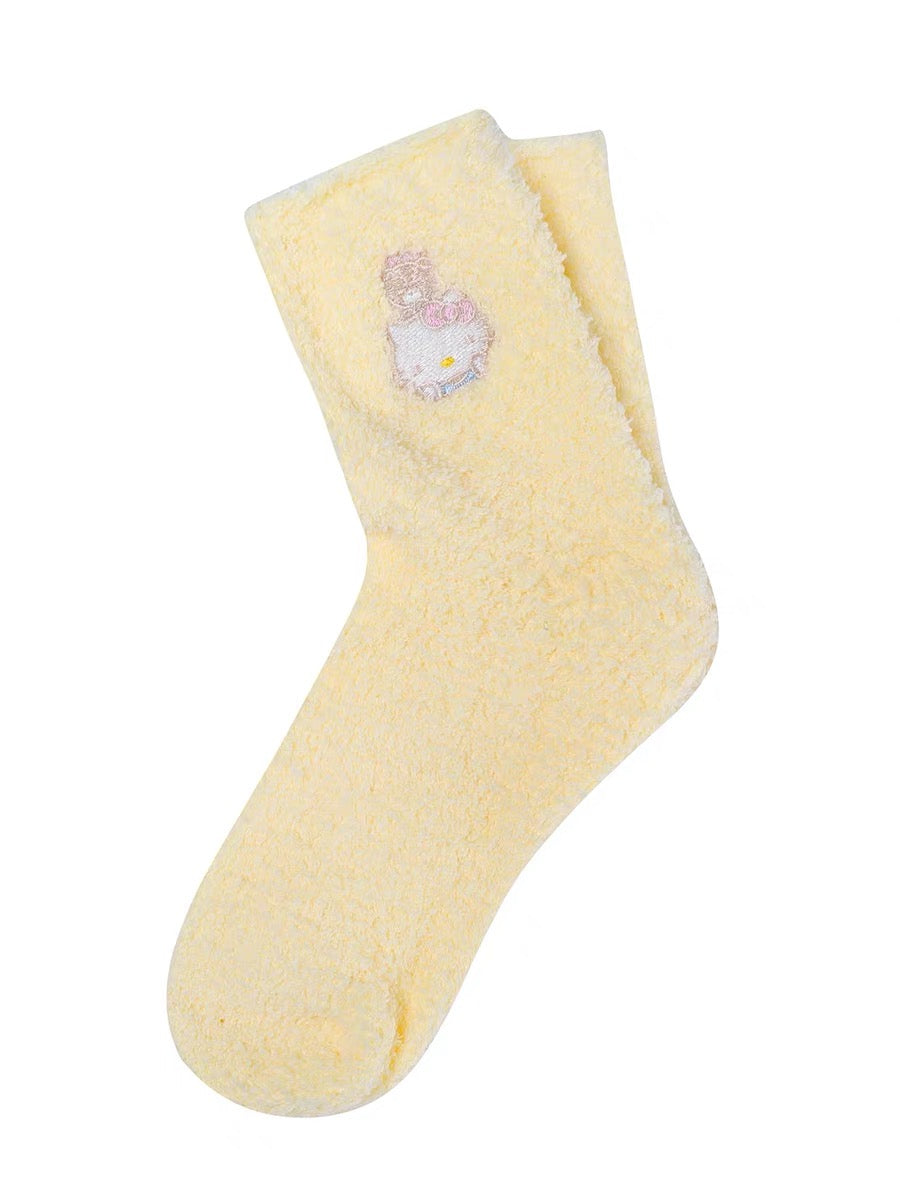 Sanrio Hello Kitty Winter Fuzzy Socks