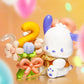 Sanrio Cute Kawaii Pochacco Happy Birthday Miniso Blind Box