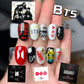 K-pop BTS Acrylic Press On Nails World Tour Arirang