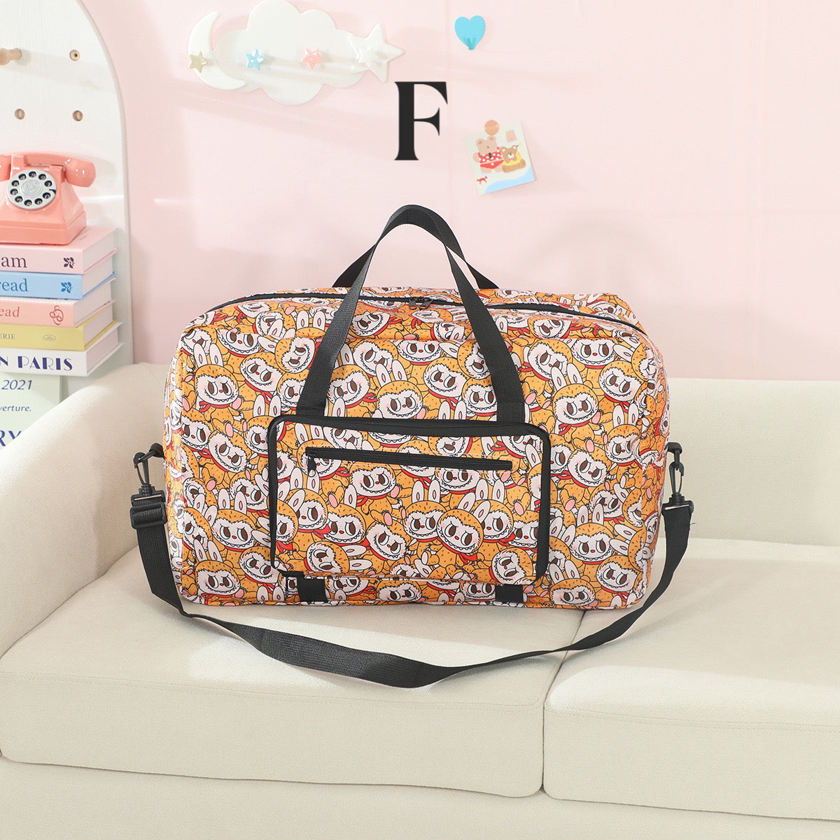 Labubu Duffel Bag Traveling Bag