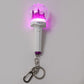 K-pop Mini Lightstick Gidle Unofficial Keyring