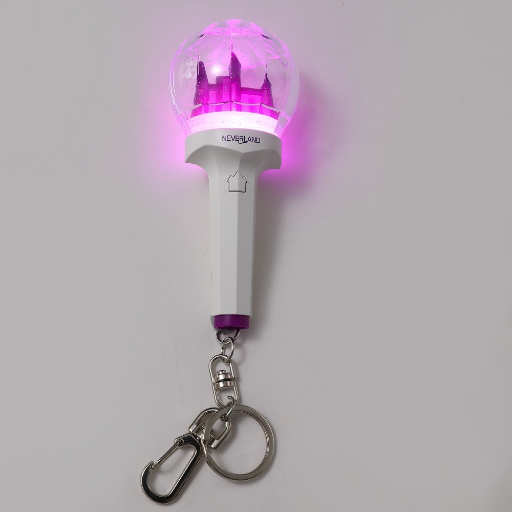 K-pop Mini Lightstick Gidle Unofficial Keyring