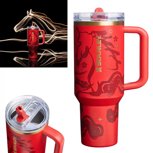 Authentic Starbucks Stanley Tumbler China 2026 Year of the Horse 887ml