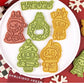 Labubu Christmas Cookie Cutter Set Unofficial