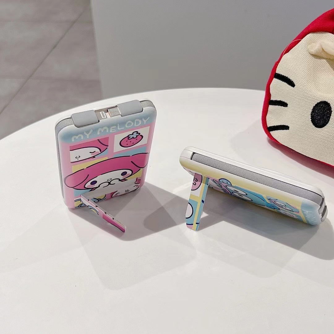 Cute Kawaii Sanrio Powerbank Fast Charging Multi Functional Mag Safe Powerbank