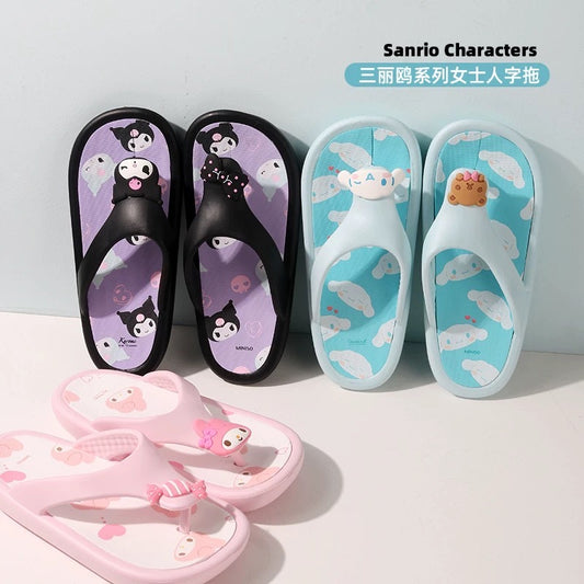 Clearance Authentic Sanrio Miniso Slippers
