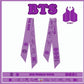 K-pop BTS Arirang World Tour Army Fan Silk Scarf + Hair Scrunch