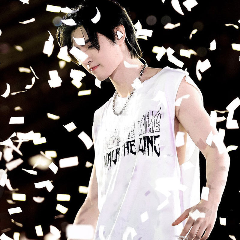 K-pop Enhypen Walk the Line world tour 2025 T-shirts