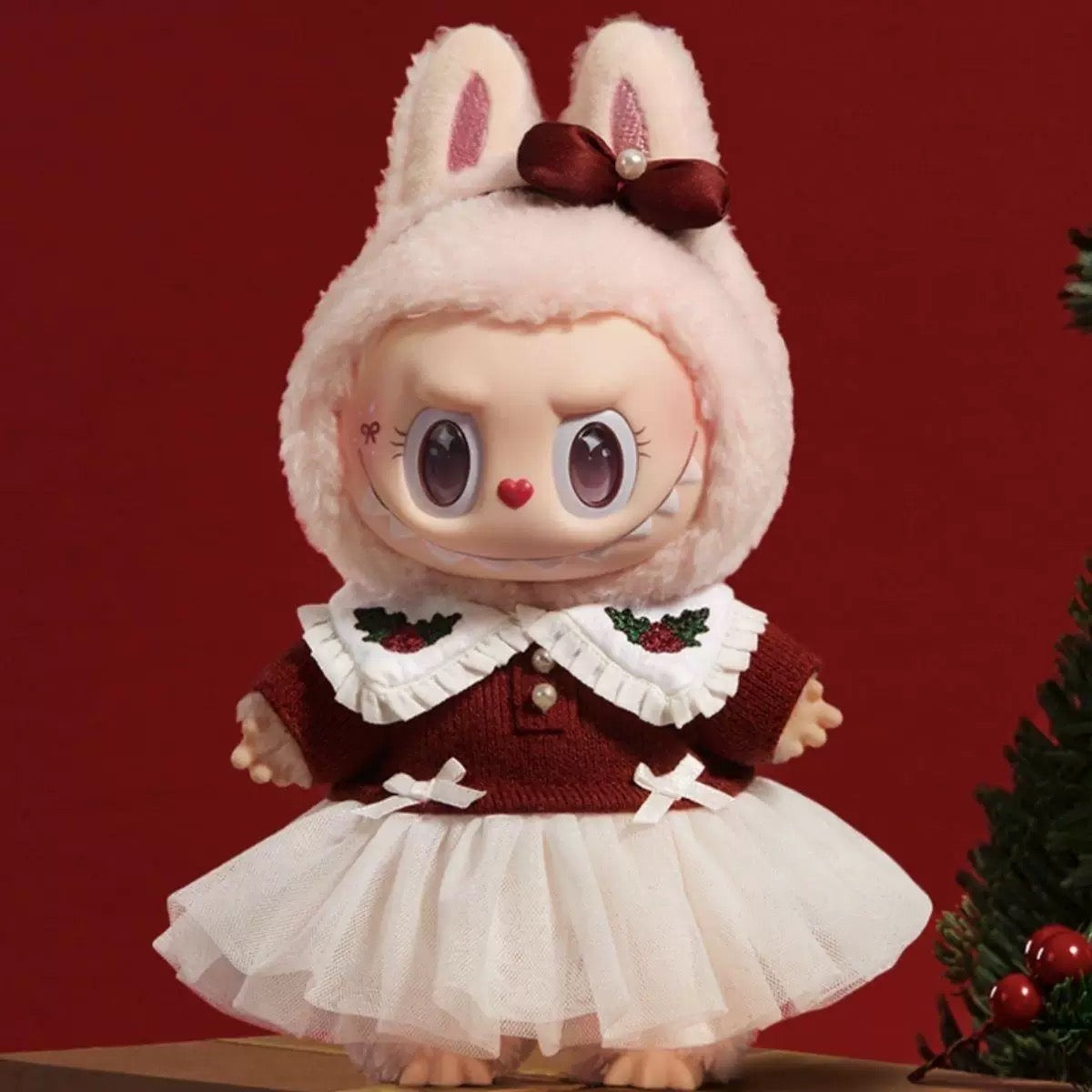 [Authentic] Popland Mokoko Christmas Popmart Vinyl Plush