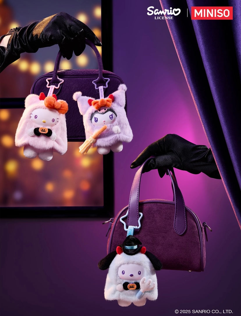 10/31 Release Date [Authentic] Miniso Sanrio Halloween Vinyl Plush Blind Boxes