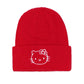 Sanrio Winter Warm Fuzzy Red Hello Kitty Hat