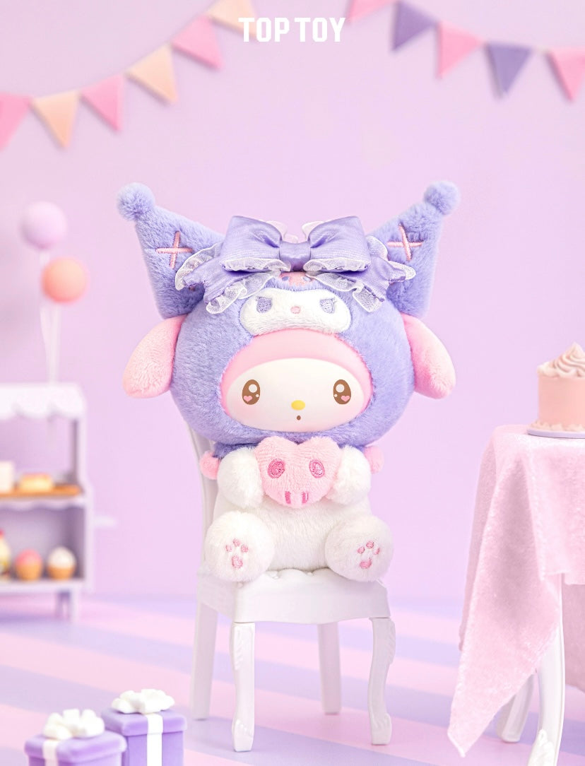 [Authentic] Toptoy Sanrio Kuromi Birthday Vinyl Plush Blind Boxes