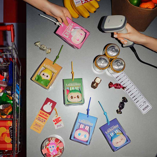 [AUTHENTIC POPMART ] Labubu The Monsters Wacky Mart Series Pinch Pendant Blind Box