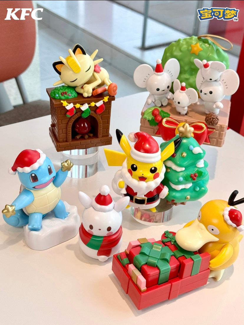 Authentic KFC X Pokémon Not Blind Boxes Figure