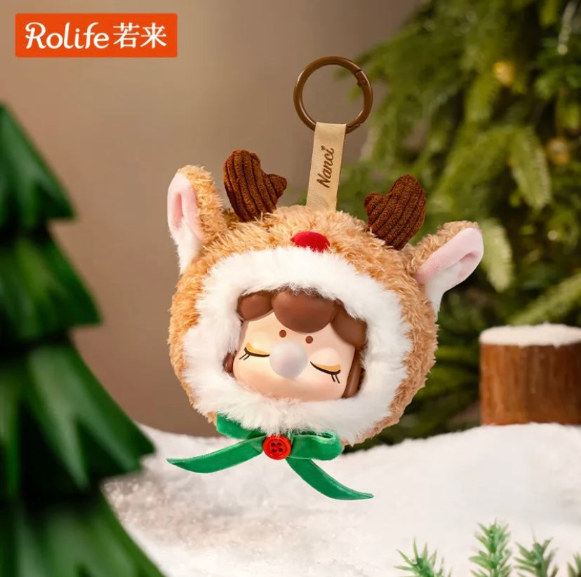 [Authentic] Limited Edition Rolife Nanci Christmas Bear Birthday Gift Vinyl Plush Pendant Blind Boxes