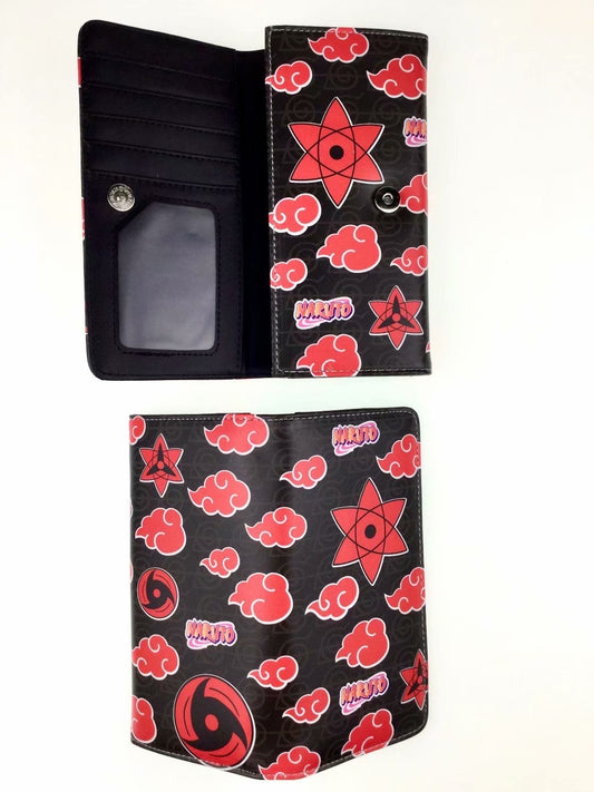 Anime Naruto  Money Wallet Gaara Itachi Kakashi Flip Style 2
