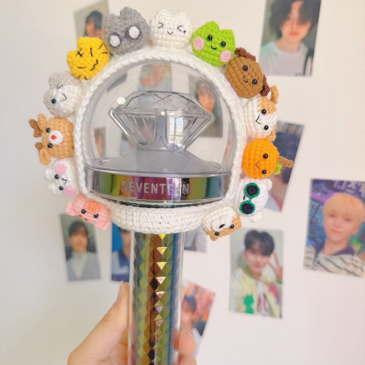 K-pop Seventeen Tour Light-stick S.Coups, Jeonghan, Joshua, Jun, Hoshi, Wonwoo, Woozi, DK, Mingyu, The8, Seungkwan, Vernon, and Dino