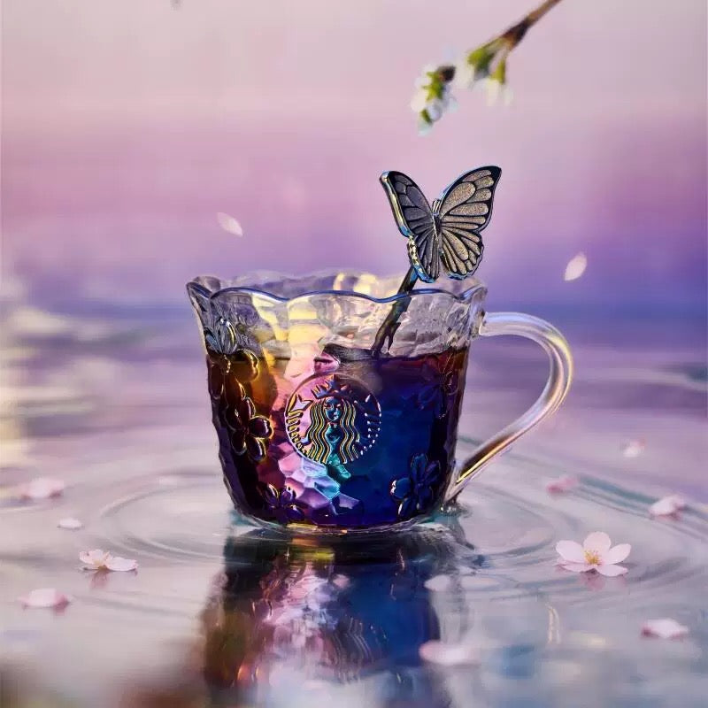 Authentic Starbucks China 2026 Spring Cherry Blossom Stanley Tumbler Cup Mug