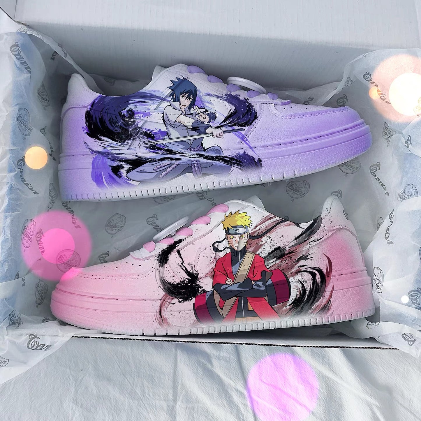 Naruto Sneakers Kakashi Sasuke