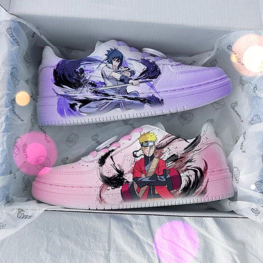Naruto Sneakers Kakashi Sasuke