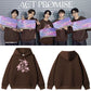 K-pop TXT Act Promise Ep 2 Tour Album Sweater Brown Hoodie