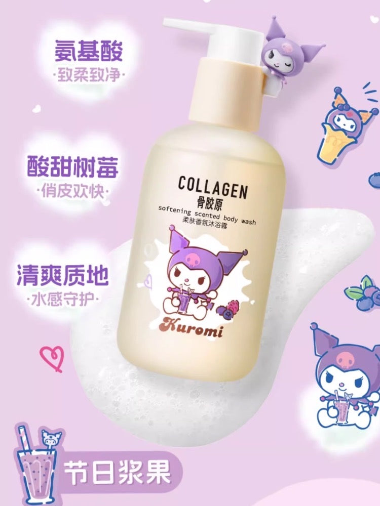 Sanrio Characters Cute Kawaii My Melody Body lotion Kuromi Body Wash Moisturizing Skincare