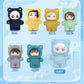 Anime Jujutsu Kaisen Face Plush Doll Eaki Figure Keychain Collectable Toys Mystery Blind Boxes