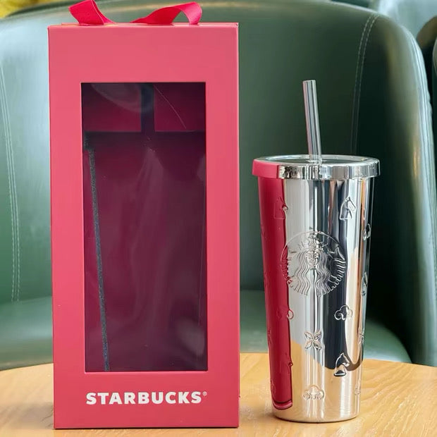 Authentic Starbucks China 2026 Red Chinese New Year of the Horse Cups
