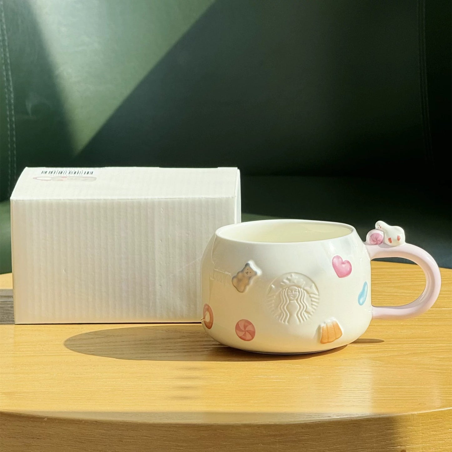 Authentic Starbucks 2026 Chinese Valentines Day Pupu Duck Cups Plush Bear