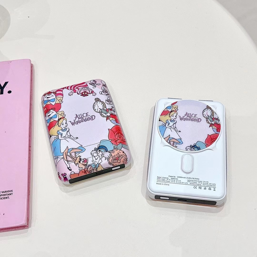 Cute Kawaii Sanrio Powerbank Fast Charging Multi Functional Mag Safe Powerbank