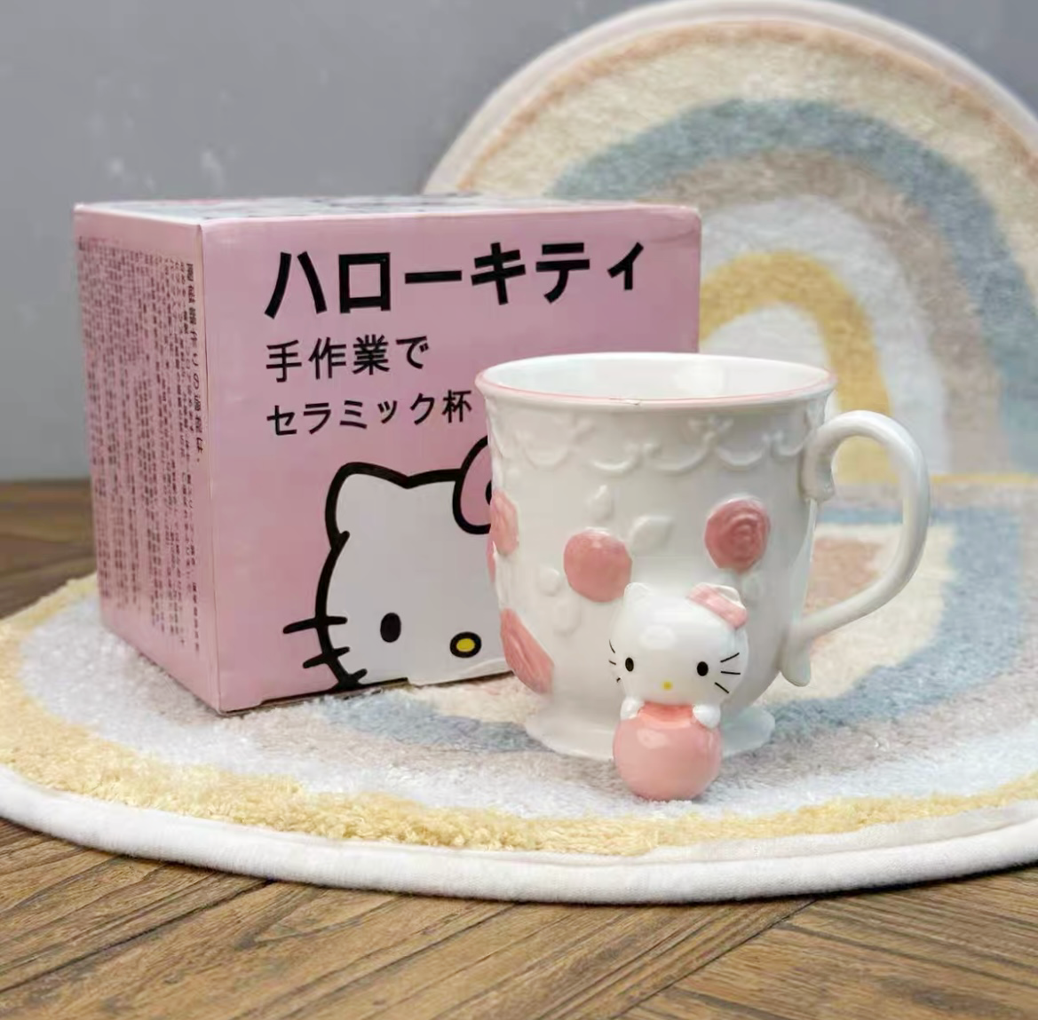 [ FREE SHIPPING] 1 Random Cute Kawaii Hello Kitty Ceramic Mug Sanrio Coffee Cup