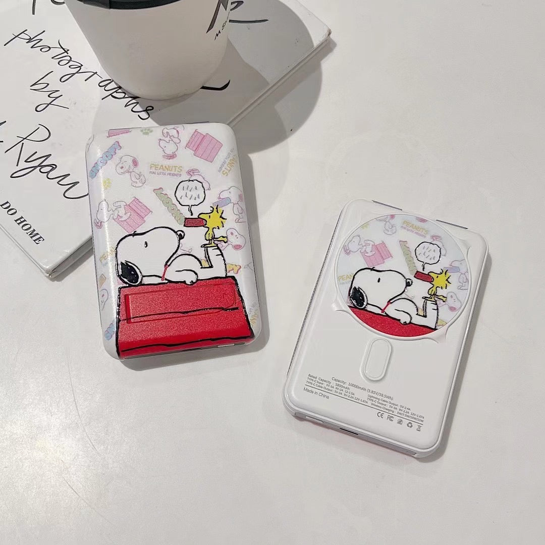 Cute Kawaii Sanrio Powerbank Fast Charging Multi Functional Mag Safe Powerbank