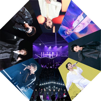 K-pop BTS Jungkook RM Jhope Jimin Jin Suga Taehyung Umbrella