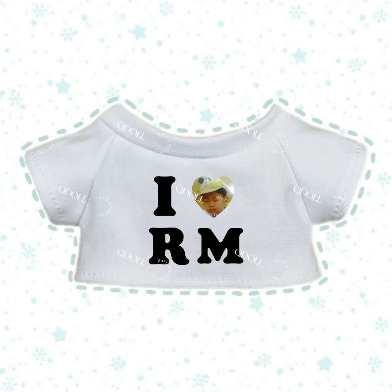 K-pop BTS Army Labubu Clothes Plush Doll Outfit