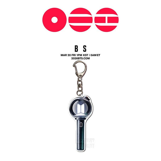 K-pop BTS lightstick Army Bag Phone Charms Accessory Set of 7 Acrylic Keychain