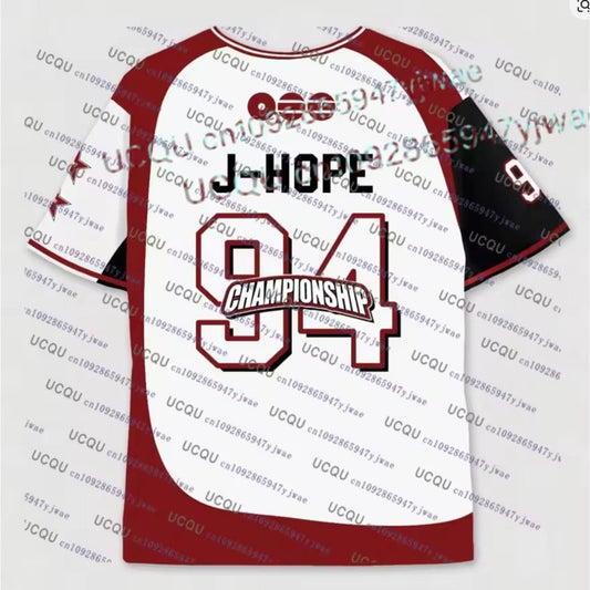 K-pop BTS Arirang World Tour Concert Jersey