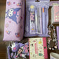 Clearance Bundle Kuromi Sanrio Stationary Set 1