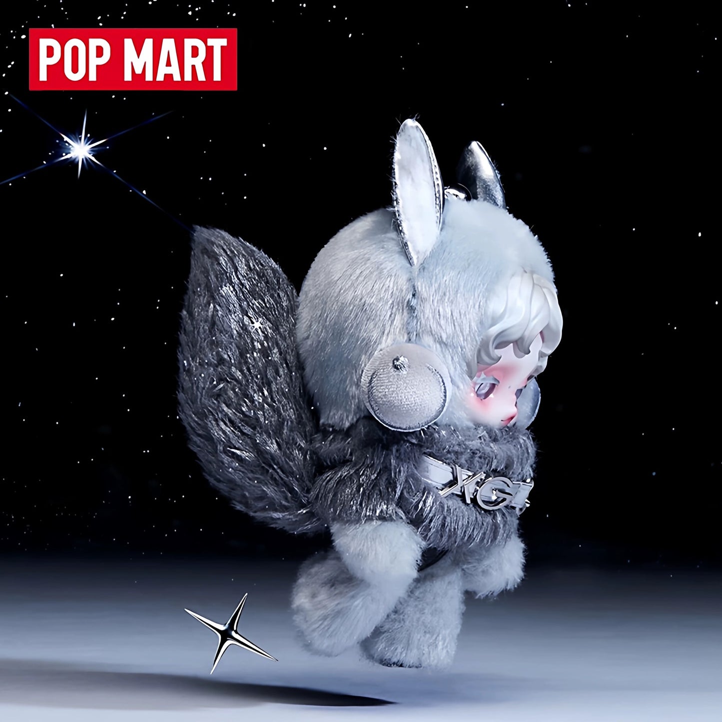 K-pop XG x Popmart Skullpanda Vinyl Plush Not Blind Boxes