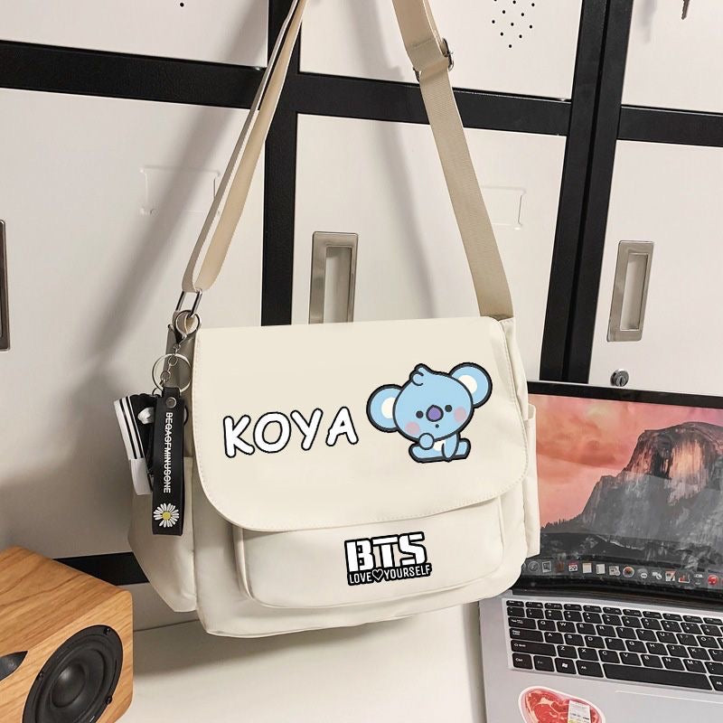 K-pop BTS Suga Jimin RM Jungkook JHope Jin V Crossbody Bag