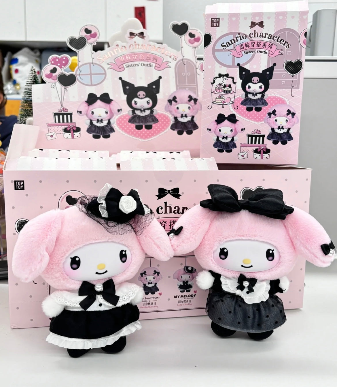 [Authentic] Sanrio Characters X Top Toy  Sister’s Closet Lolita  Figures Plushy