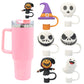 Sanrio Set of 6 Straw Toppers 10mm Stanley Tumbler Hangyodon Hello Kitty My Melody Kuromi Kerroppi