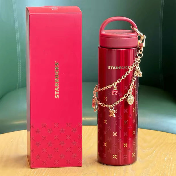 Authentic Starbucks China 2026 Red Chinese New Year of the Horse Cups