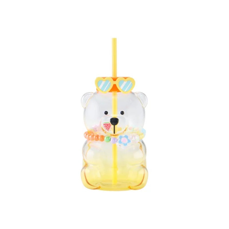 Authentic Starbucks Teddy Bear Cup Tropical Style