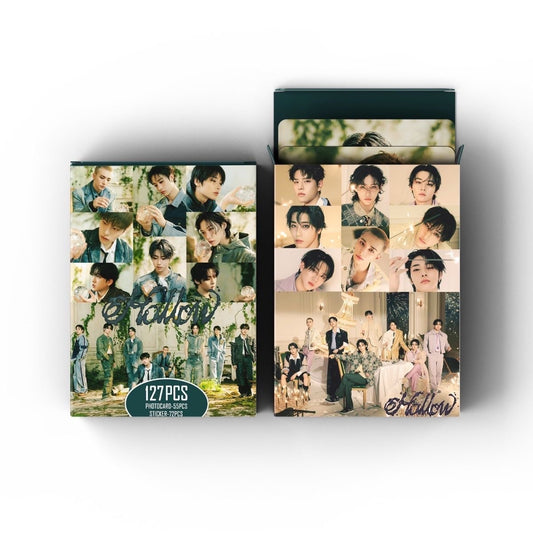 K-pop Stray Kids Hollow Album 55 Cards And 127 Stickers