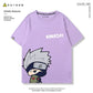Naruto Anime T-shirt Matching Couple Kids Family Clothes