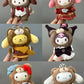 Sanrio Characters X Top Toy Tea Party Blindbox Figures Plushy