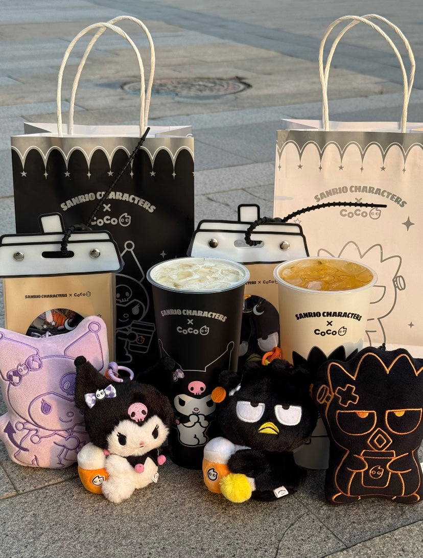 Authentic Sanrio x Coco Kuromi Badtzmaru Halloween Series Plushies