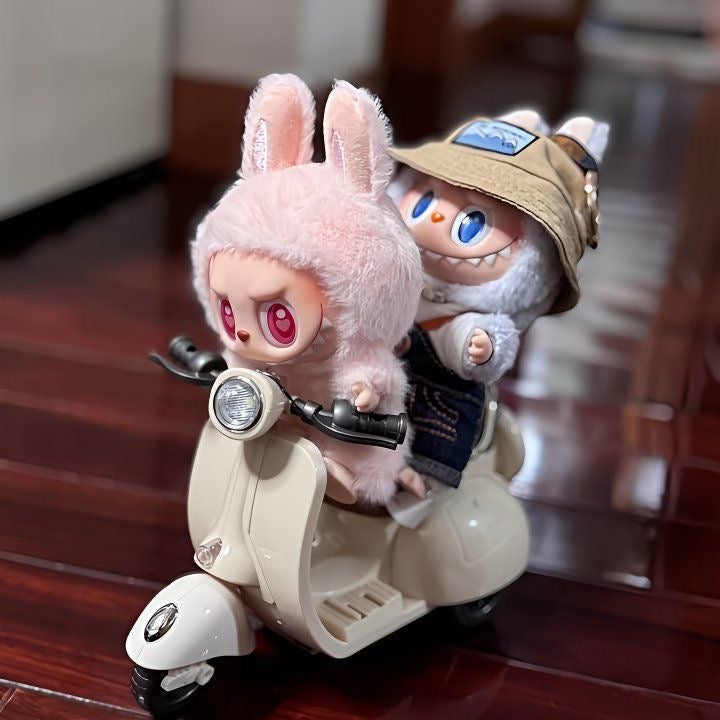 Labubu Popmart Scooter Motorcycle [ Actually Moves ]
