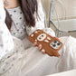 Labubu Phone Case iPhone Accessories Unofficial Pink Brown
