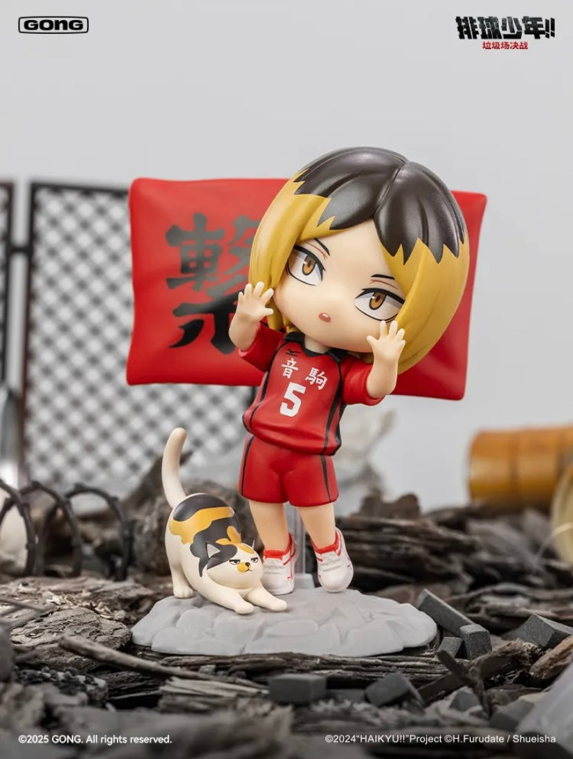 [Authentic] Popmart Gong X Haikyuu Garbage Dumpstar Battle  Series Blind Boxes Series
